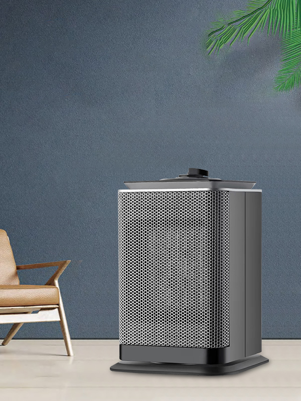 HPC-D1504YL-D স্বয়ংক্রিয় নিয়ন্ত্রণ তাপমাত্রা পোর্টেবল PTC হিটার হিটিং টিপ-ওভার-সুরক্ষা