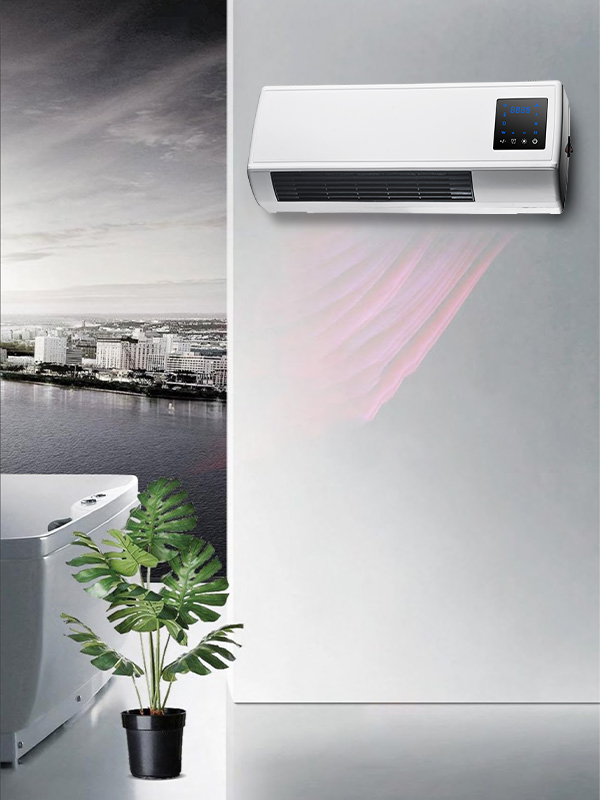 BPT-2000B 5006L/5006L-ERP 1000W/2000W PTC সিরামিক ওয়াল মাউন্টেড হিটার LED ডিসপ্লে সহ