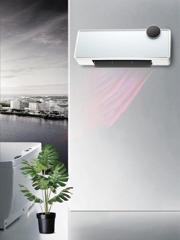 ZPT-2000B 5409L-ERP 1000W/2000W 3-in-1 ওয়াল মাউন্ট করা ফ্যান হিটার