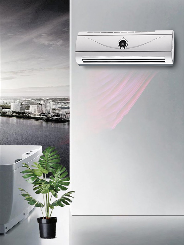 BPT-2000B 5802/5802L/5802L-ERP হোয়াইট ওয়াল-মাউন্টেড হিটার টিয়ারড্রপ-আকৃতির ডিজিটাল ডিসপ্লে সহ