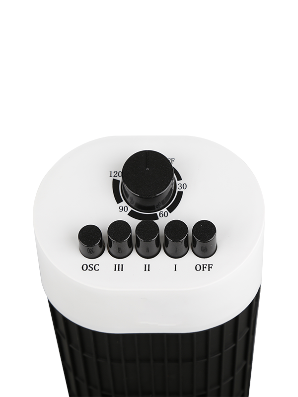 TF803T 45W থ্রি স্পিড এলইডি ডিসপ্লে টাওয়ার ফ্যান হিটার ডিটাচেবল বেস সহ