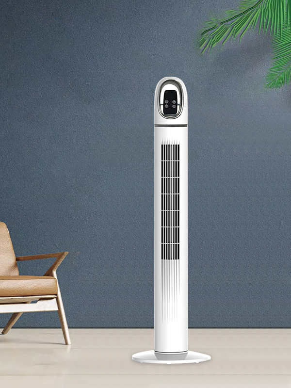 LED ডিসপ্লে সহ TF1110C হোয়াইট টাওয়ার ফ্যান